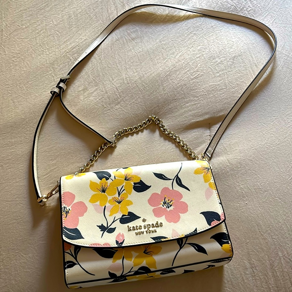 Floral Kate spade crossbody